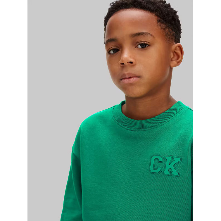 SUDADERA NIÑO  CALVIN KLEIN B RELAXED CREWNECK