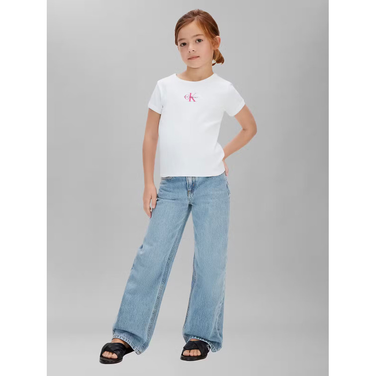 NIÑA G MONOLOGO RIB BABY TEE SS YAF