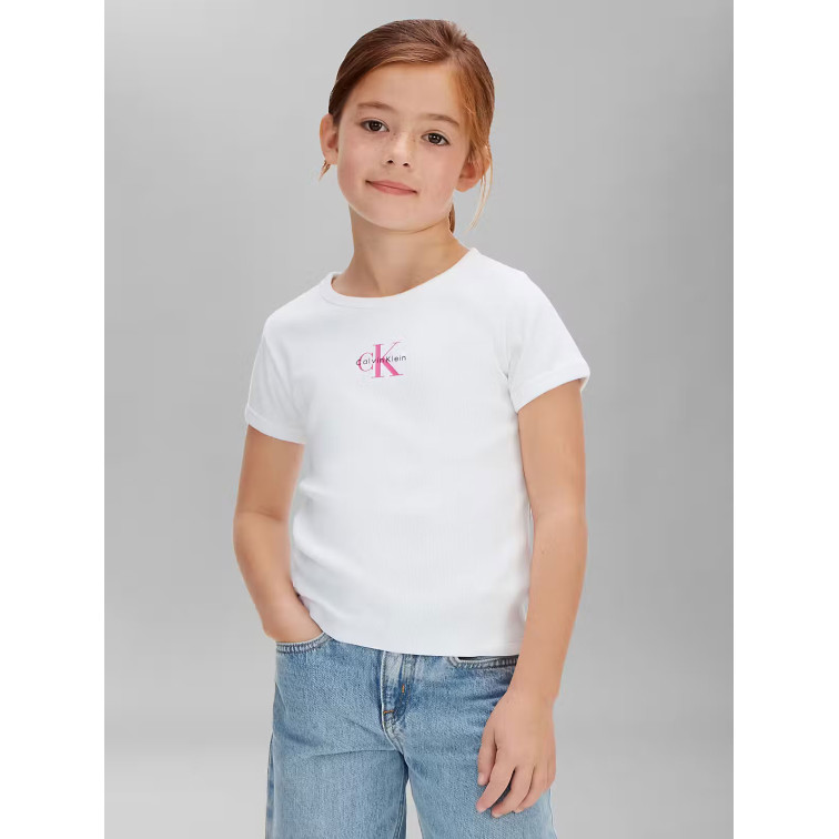 NIÑA G MONOLOGO RIB BABY TEE SS YAF