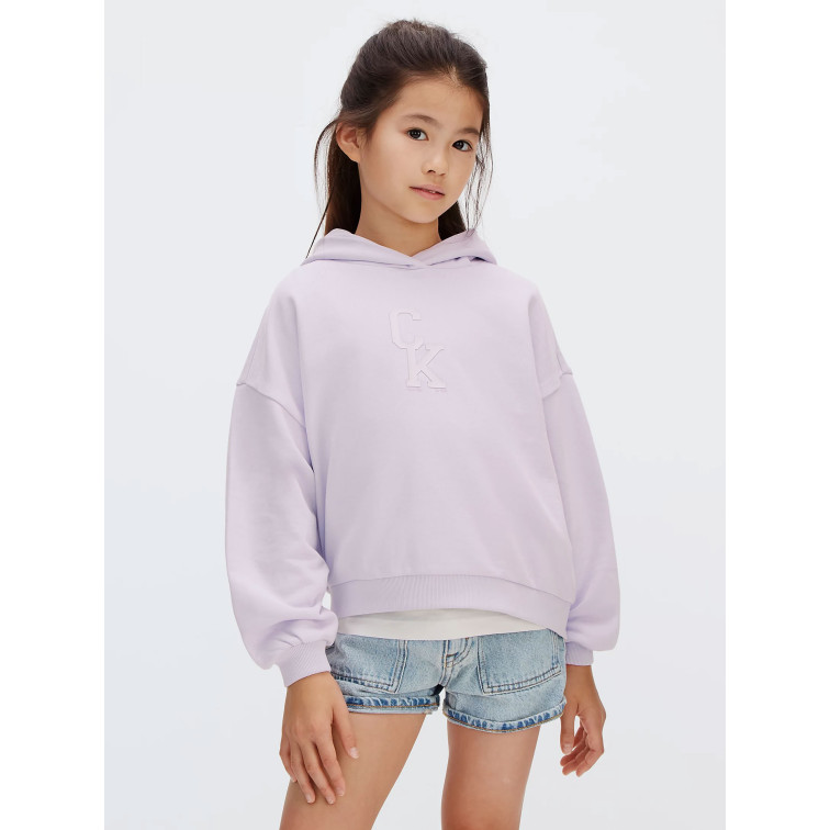 SUDADERA NIÑA  CALVIN KLEIN G CK HOODED SWEATSHIRT