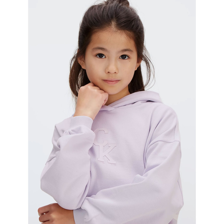 SUDADERA NIÑA  CALVIN KLEIN G CK HOODED SWEATSHIRT