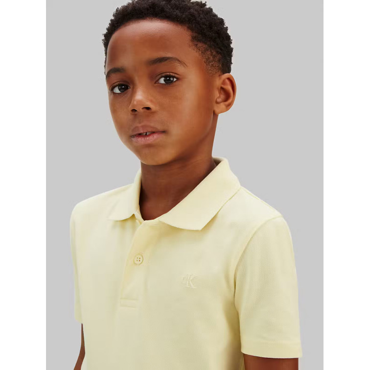 POLO NIÑO  CALVIN KLEIN B SOLID POLO