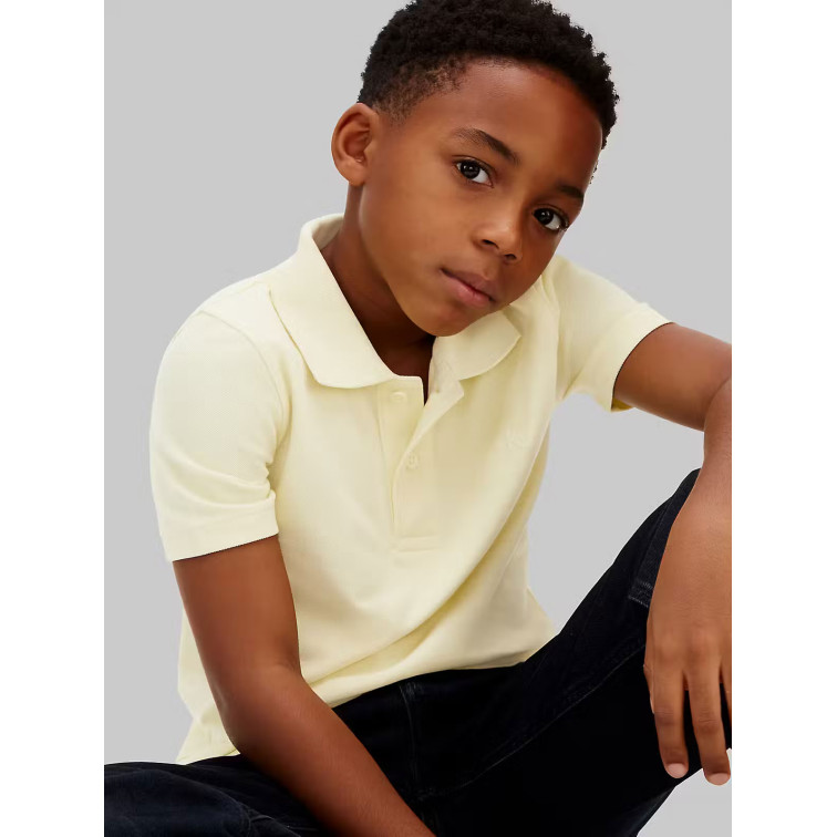 POLO NIÑO  CALVIN KLEIN B SOLID POLO