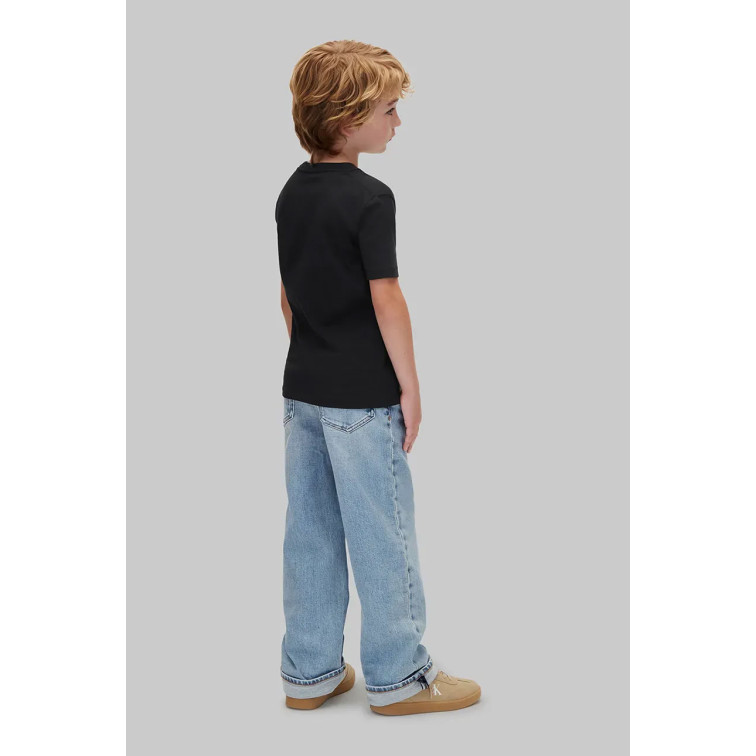 UNISEX SMALL CHEST MONOLOGO SS T-SHIR BEH