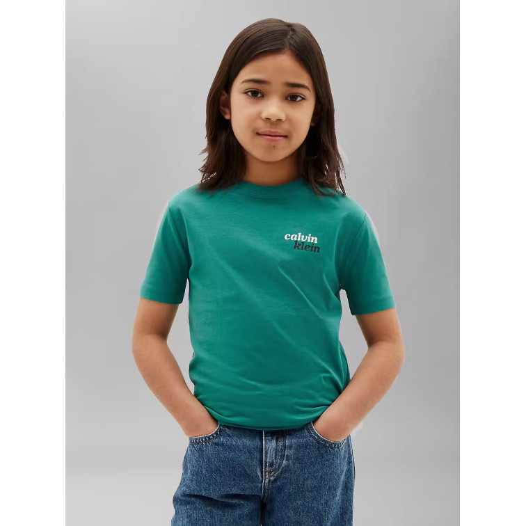 NIÑO B FRONT BACK PRINT TEE SS LIT