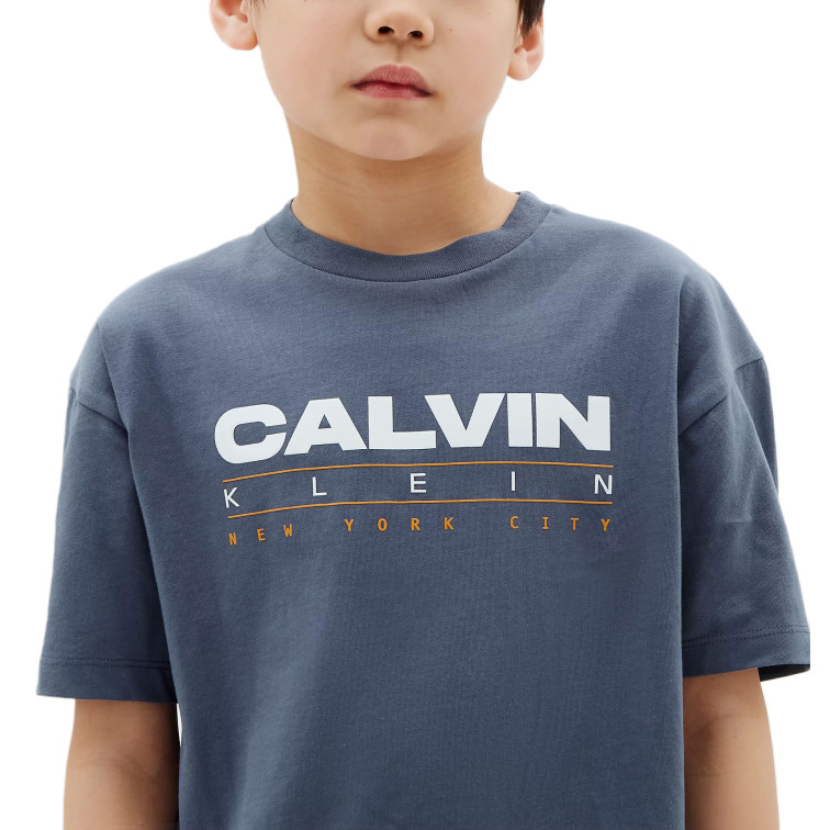 NIÑO B CALVIN KLEIN PRINT TEE SS CHX