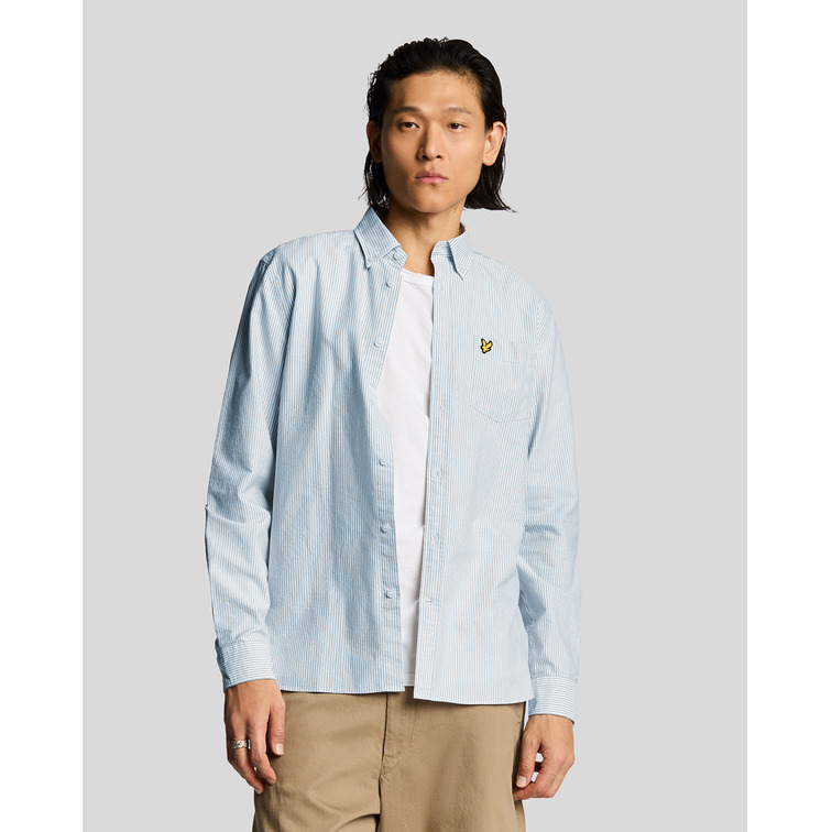 CAMISA HOMBRE  LYLE & SCOTT STRIPE OXFORD SHIRT
