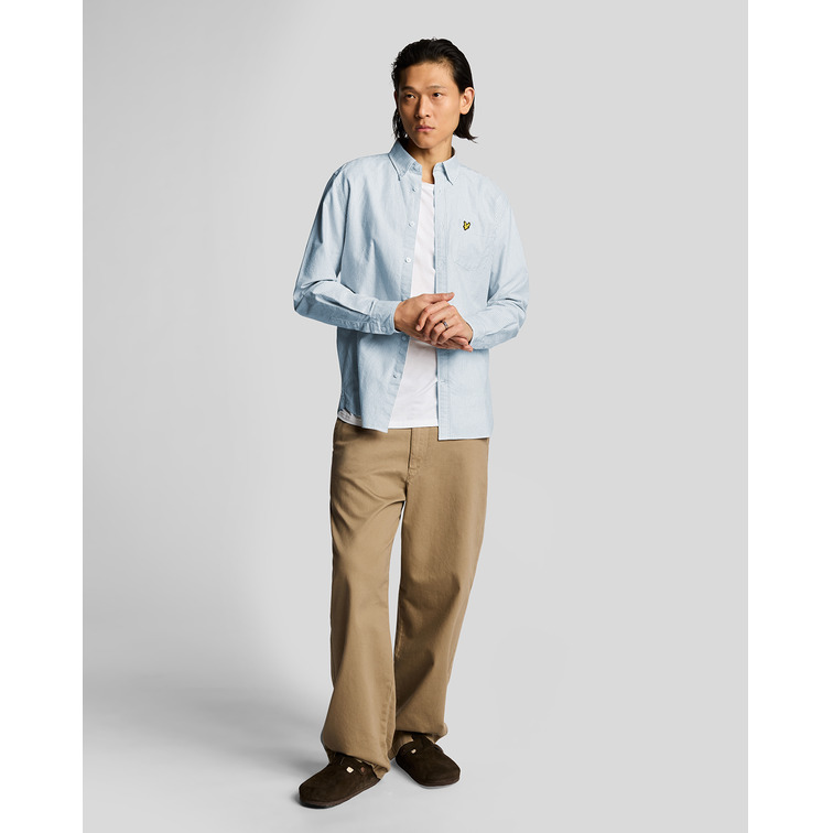 CAMISA HOMBRE  LYLE & SCOTT STRIPE OXFORD SHIRT