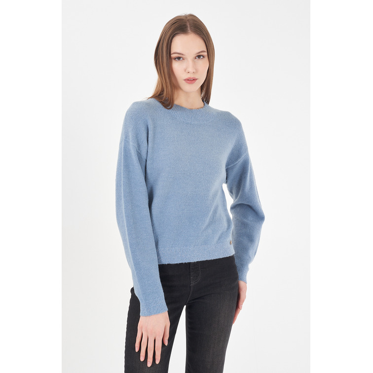 JERSEY MUJER YES ZEE MAGLIA DONNA LUPETTO CROPPED