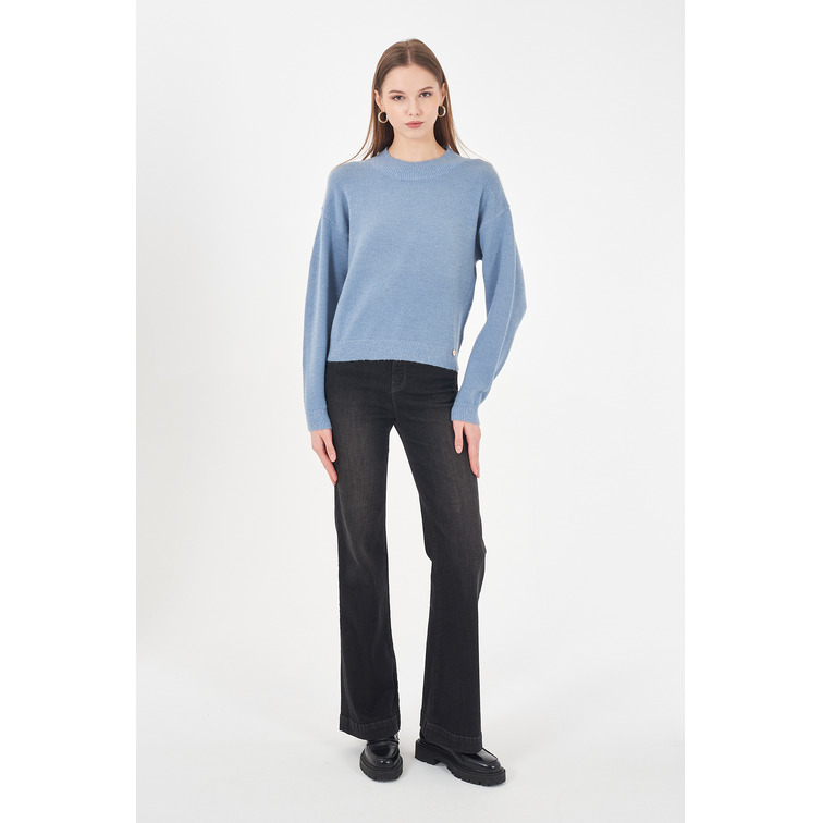 JERSEY MUJER YES ZEE MAGLIA DONNA LUPETTO CROPPED