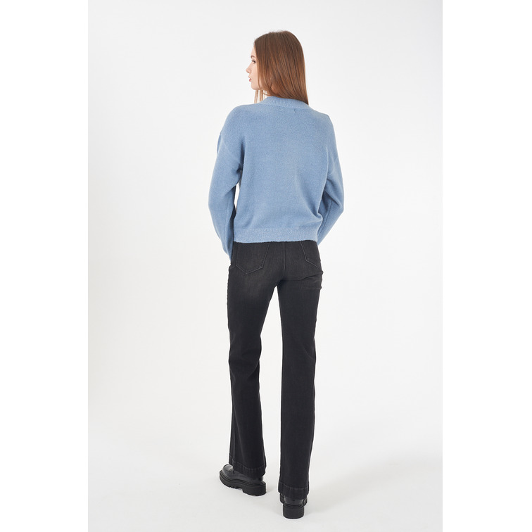 JERSEY MUJER YES ZEE MAGLIA DONNA LUPETTO CROPPED