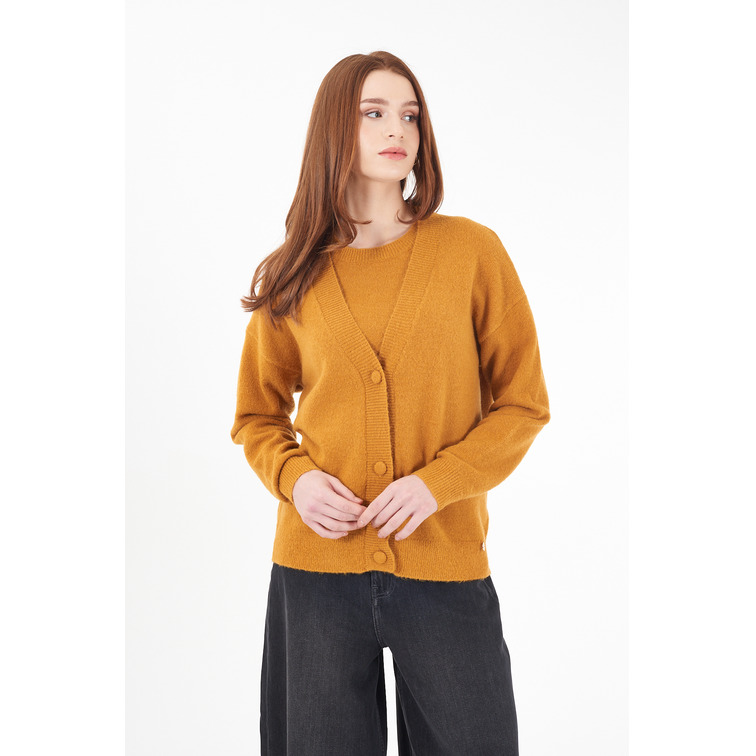 CARDIGAN MUJER  YES ZEE MAGLIA DONNA CARDIGAN, RELAXED