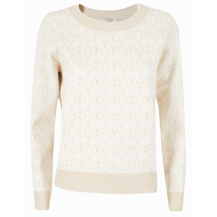 SUDADERA MUJER  YES ZEE MAGLIA DONNA JAQUARD, GIROCOLL