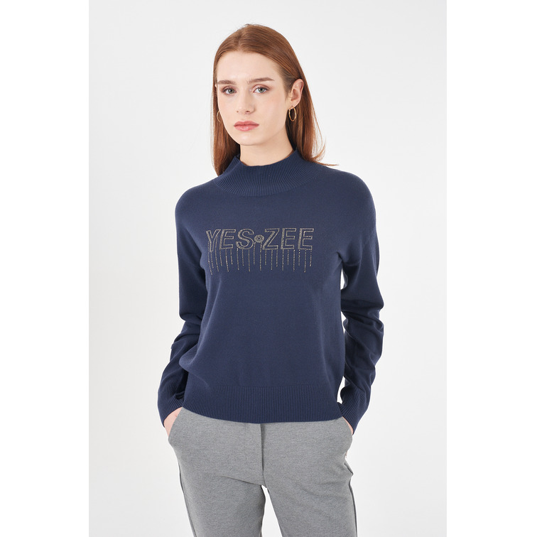 SUDADERA MUJER  YES ZEE MAGLIA DONNA LUPETTO, MORBIDA