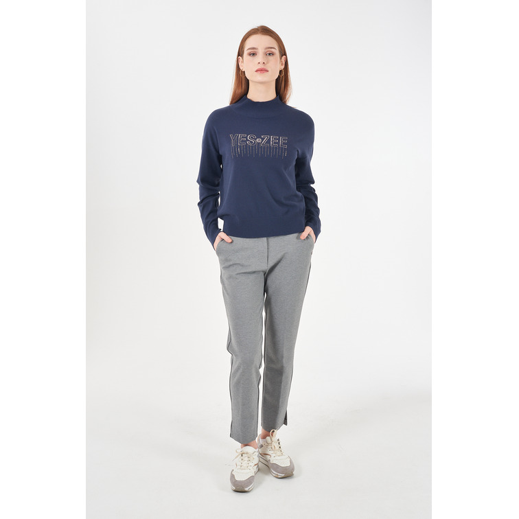 SUDADERA MUJER  YES ZEE MAGLIA DONNA LUPETTO, MORBIDA