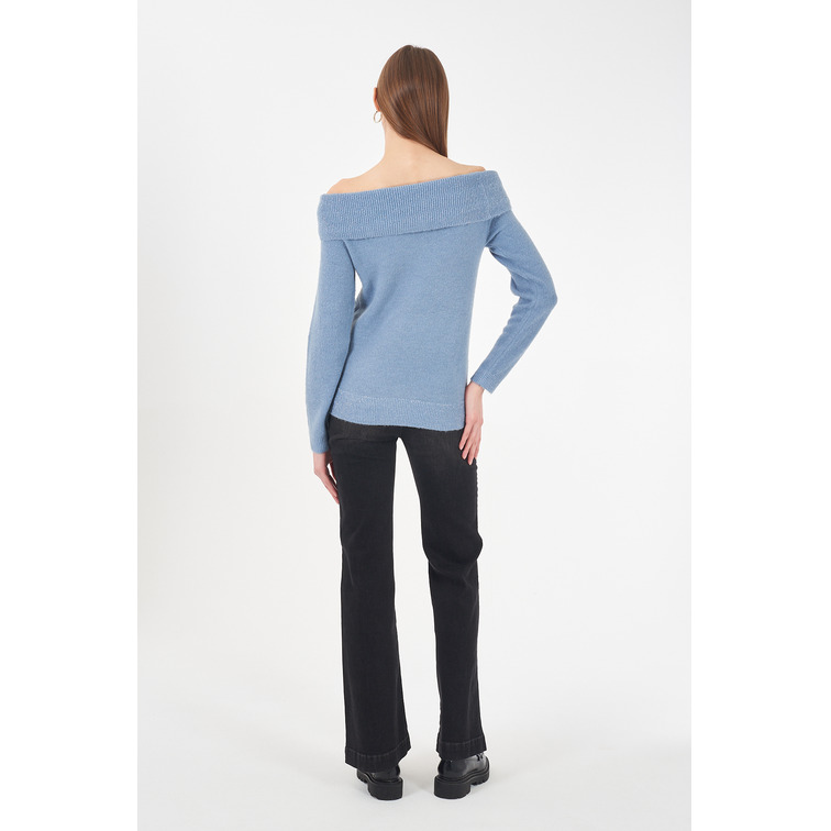 JERSEY MUJER YES ZEE MAGLIA DONNA COLLO AD ANELLO