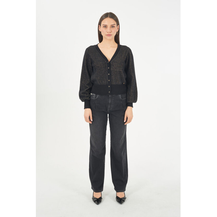 SUDADERA MUJER  YES ZEE MAGLIA DONNA CARDIGAN CORTO