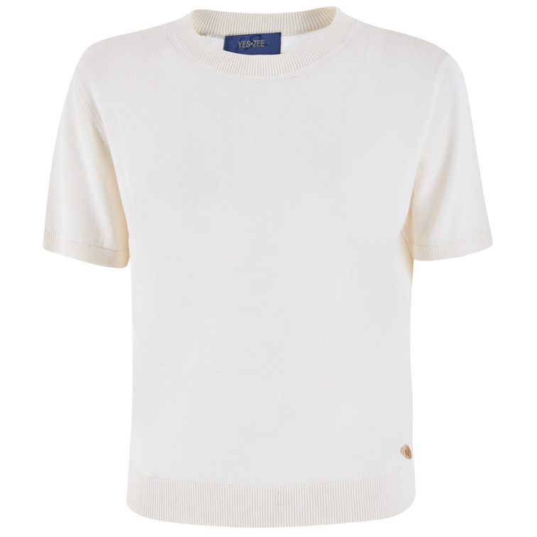 JERSEY MUJER  YES ZEE MAGLIA DONNA GIROCOLLO, M/C