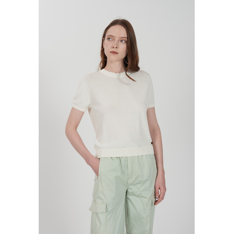 JERSEY MUJER  YES ZEE MAGLIA DONNA GIROCOLLO, M/C