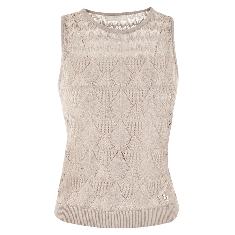 JERSEY CALADO MUJER YESZEE SIN MANGAS