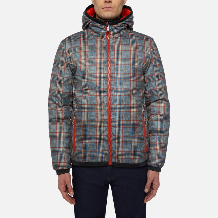 PLUMÍFERO CORTO REVERSIBLE HOMBRE GEOX RAVEX