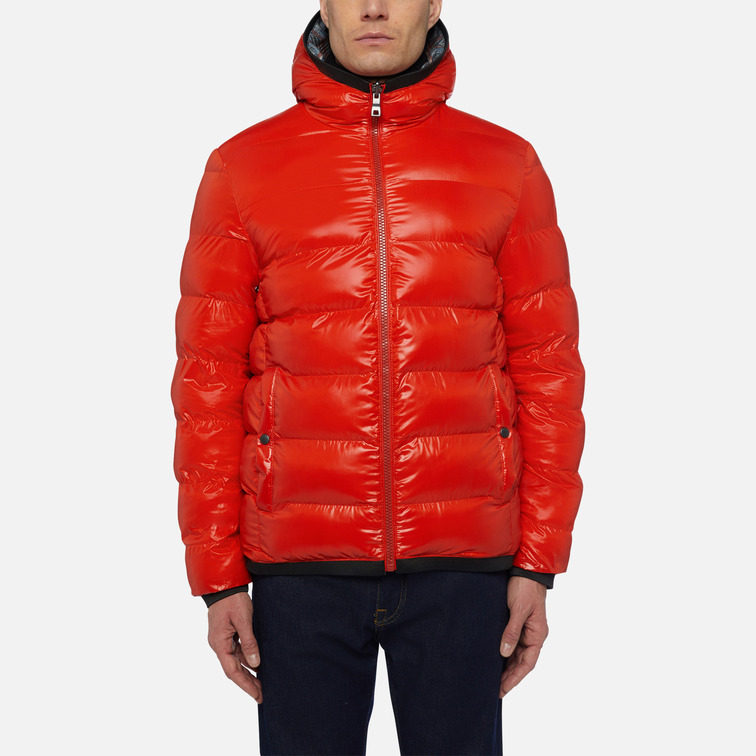 PLUMÍFERO CORTO REVERSIBLE HOMBRE GEOX RAVEX