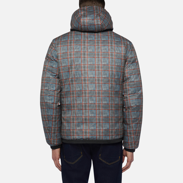 PLUMÍFERO CORTO REVERSIBLE HOMBRE GEOX RAVEX