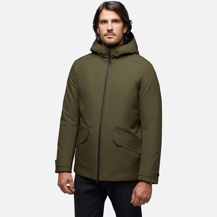 CAZADORA CON CAPUCHA HOMBRE GEOX CLINTFORD