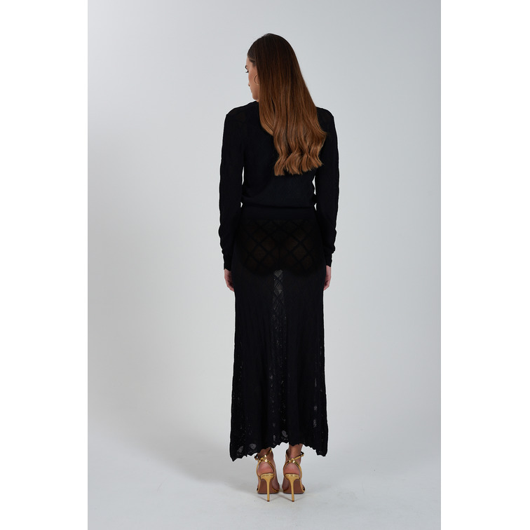 CARDIGAN DE PUNTO CALADO MUJER YESZEE