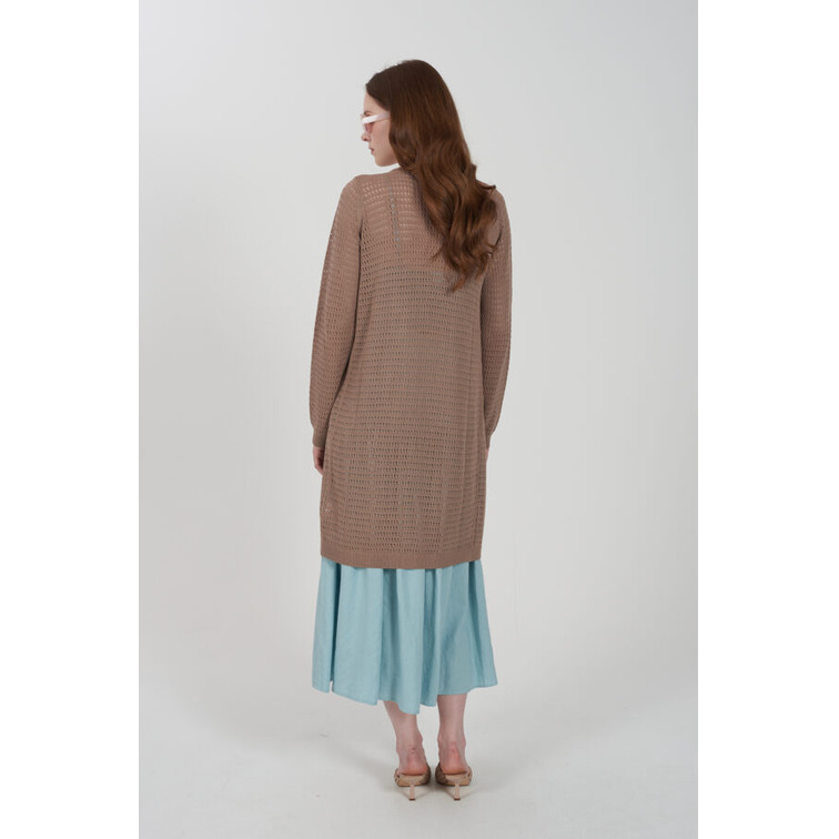 JERSEY MUJER  YES ZEE MAGLIA DONNA CARDIGAN, LUNGO