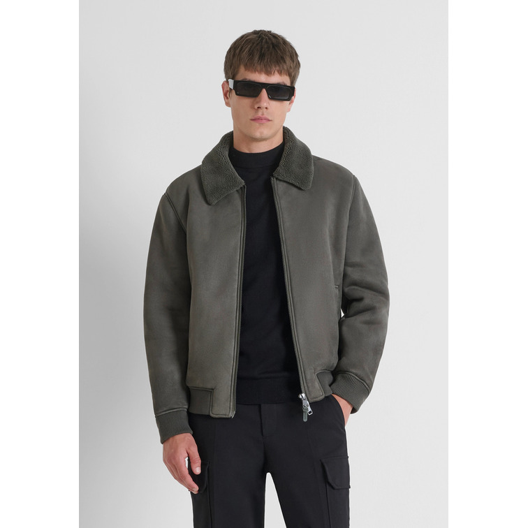 CAZADORA HOMBRE  ANTONY MORATO COAT REGULAR FIT IN KNIT FAUX