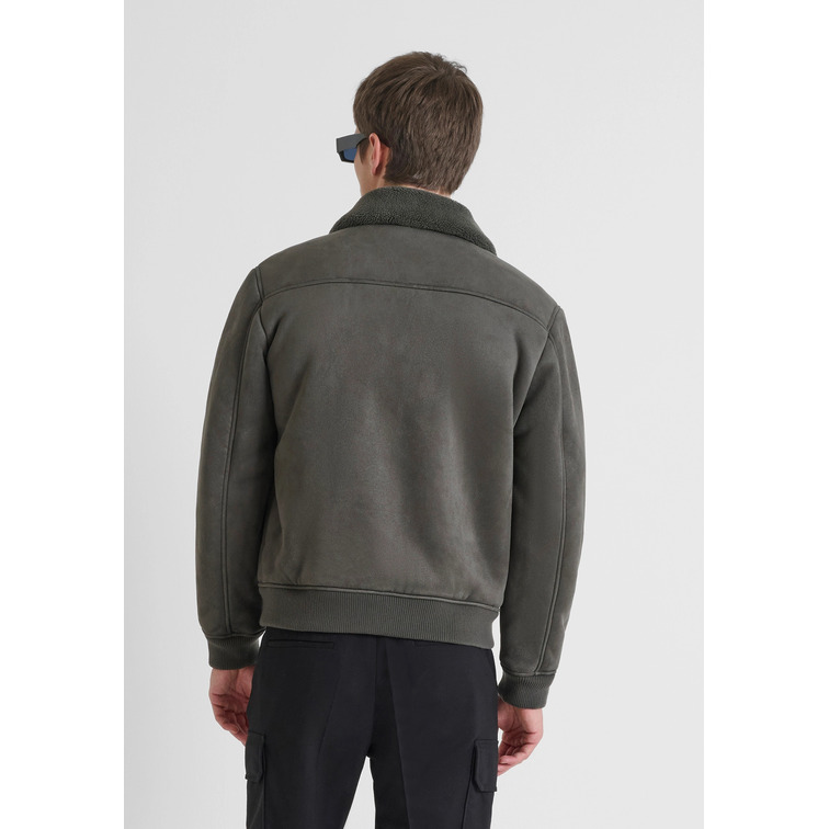 CAZADORA HOMBRE  ANTONY MORATO COAT REGULAR FIT IN KNIT FAUX