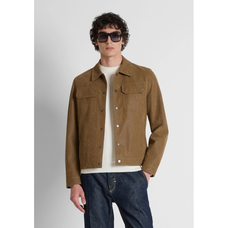 CAZADORA HOMBRE  ANTONY MORATO COAT JOY SLIM FIT IN  FAUX LET