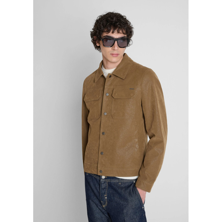 CAZADORA HOMBRE  ANTONY MORATO COAT JOY SLIM FIT IN  FAUX LET