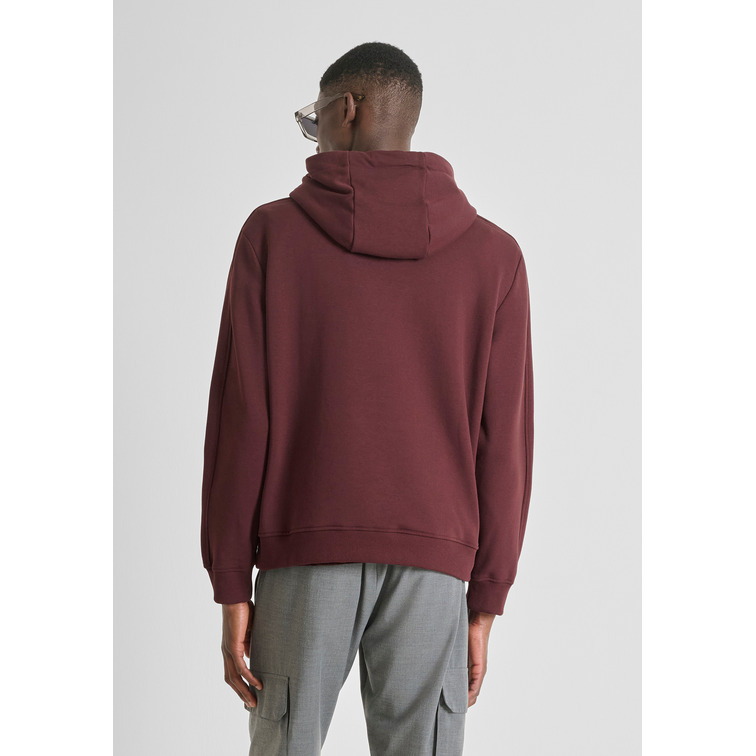 SUDADERA HOMBRE  ANTONY MORATO HOODIE RELAXED FIT IN SUSTAINA