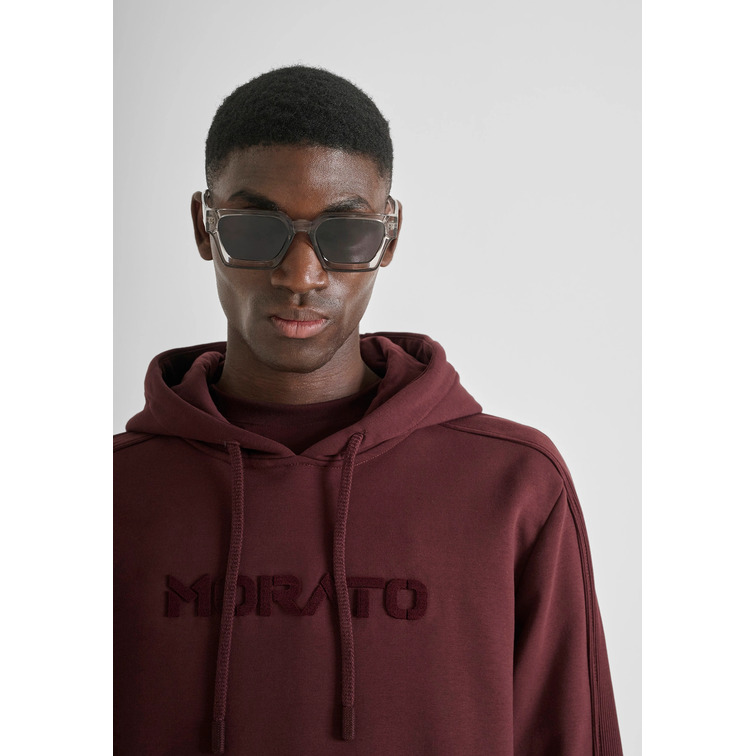SUDADERA HOMBRE  ANTONY MORATO HOODIE RELAXED FIT IN SUSTAINA