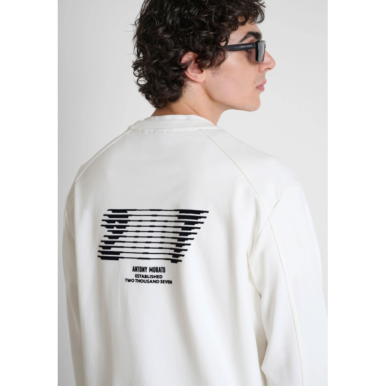 SUDADERA HOMBRE  ANTONY MORATO SWEATSHIRT RELAXED FIT IN SUST