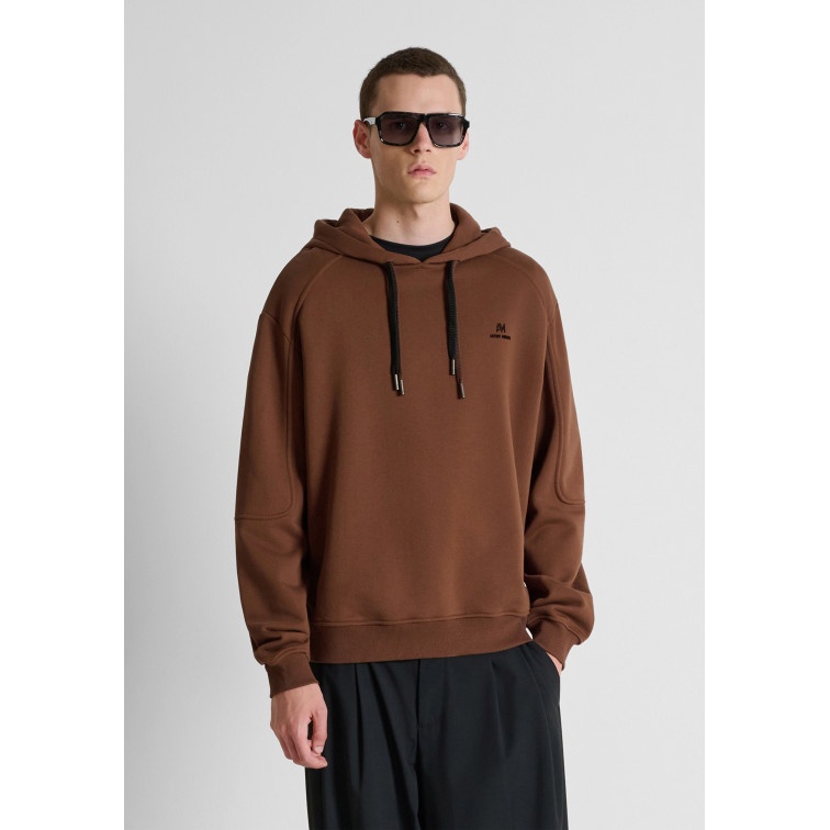 SUDADERA HOMBRE  ANTONY MORATO HOODIE BOXY FIT IN TERRY COTTO