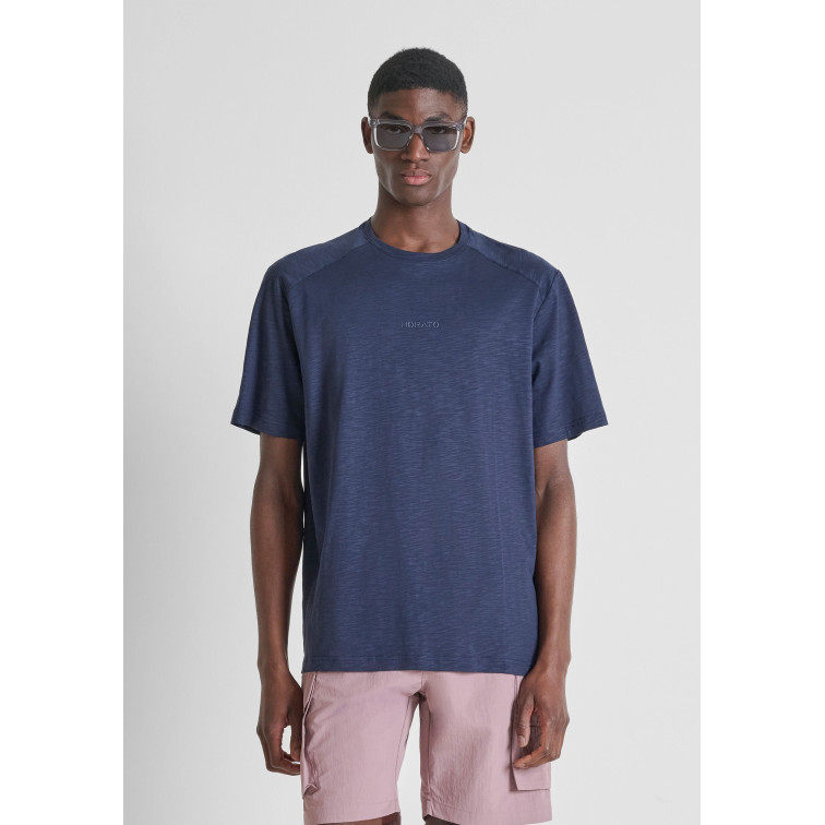 CAMISETA HOMBRE  ANTONY MORATO T-SHIRT RELAXED FIT IN MERCERI