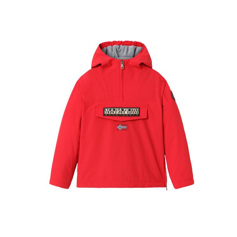 CAZADORA NIÑO  NAPAPIJRI K RAINFOREST WI RED TANGO