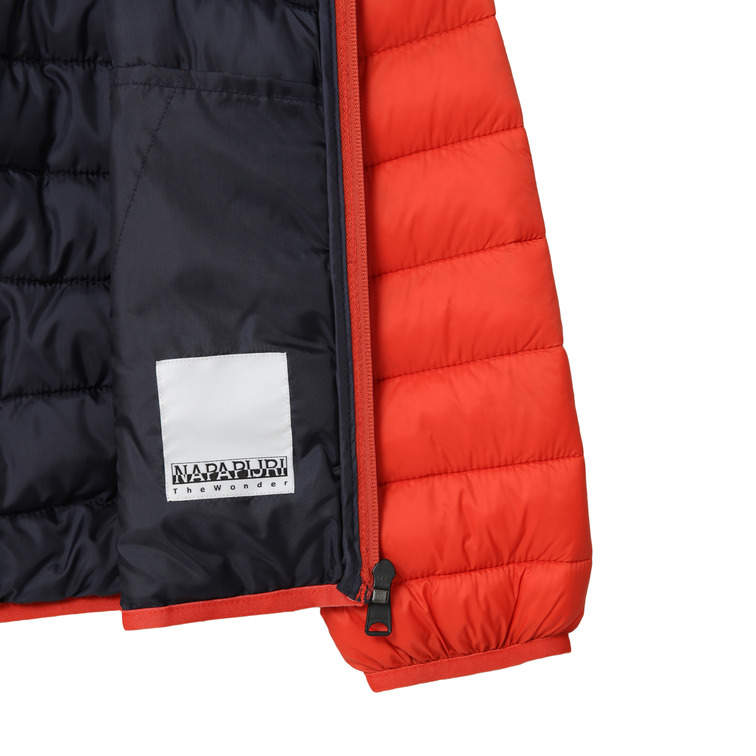 CAZADORA NIÑO  NAPAPIJRI K AERONS H ORANGE CLAY