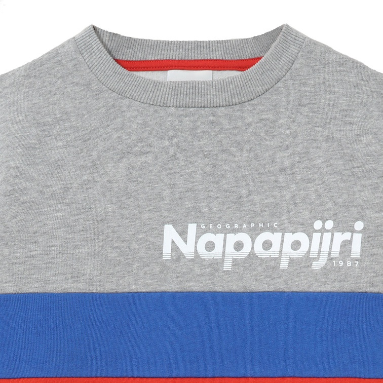SUDADERA NIÑO  NAPAPIJRI K BALOY CB ORANGE CLAY