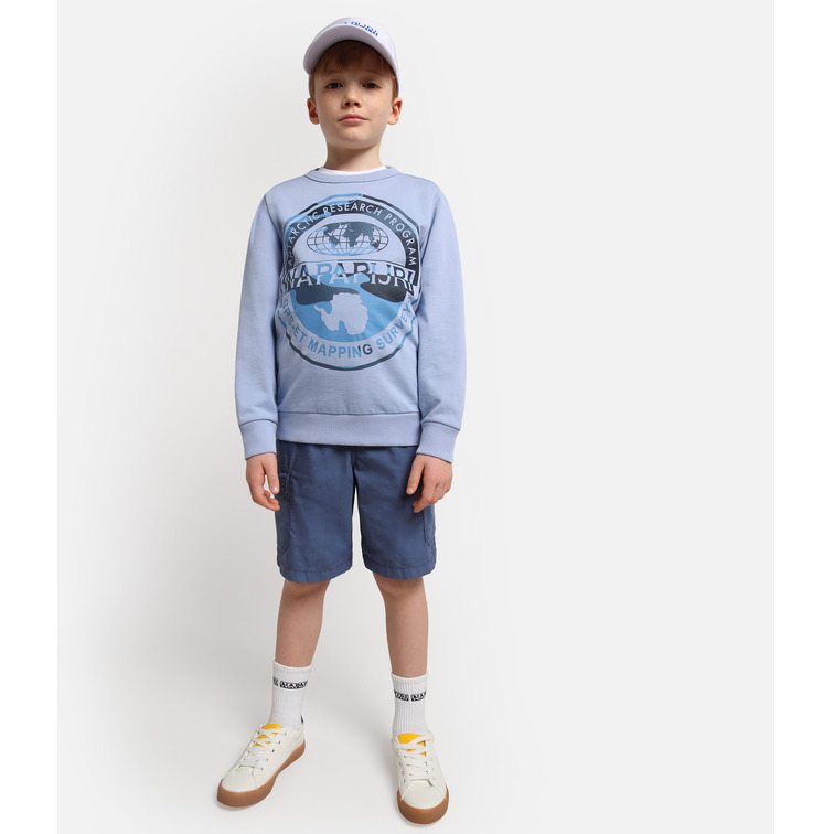SUDADERA ESTAMPADA DE CUELLO REDONDO NIÑO NAPAPIJRI TALEFRE