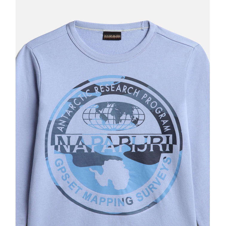 SUDADERA ESTAMPADA DE CUELLO REDONDO NIÑO NAPAPIJRI TALEFRE