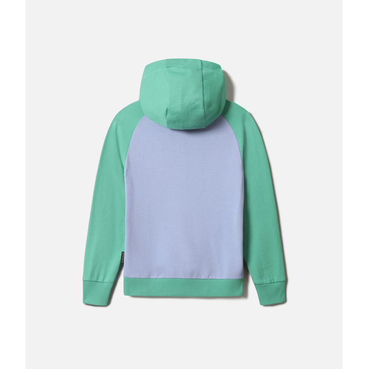 SUDADERA COLORBLOCK CON CAPUCHA NIÑO NAPAPIJRI ENTREMONT