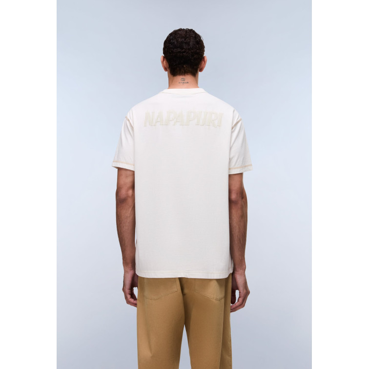 CAMISETA ESPALDA ESTAMPADA HOMBRE NAPAPIJRI UMBRA FIT OVERSIZED