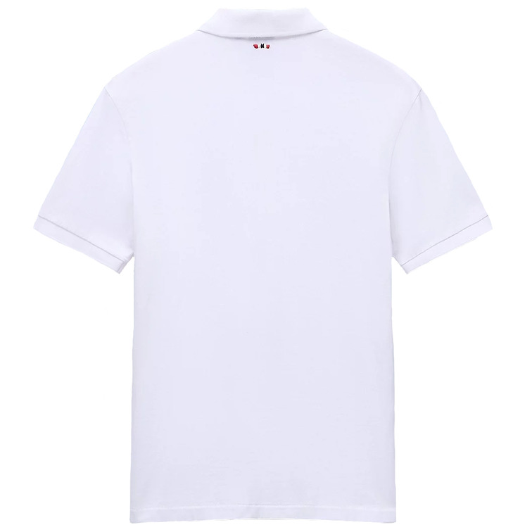 POLO HOMBRE  NAPAPIJRI ELBAS JERSEY 002 BRIGHT WHITE