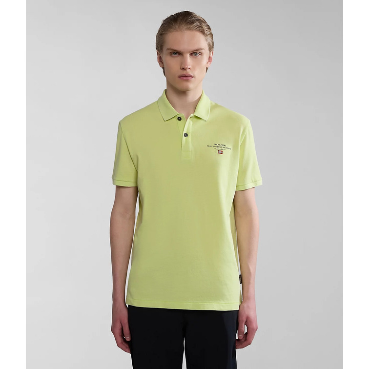 POLO HOMBRE  NAPAPIJRI ELBAS SS 4 YELLOW SUNNY