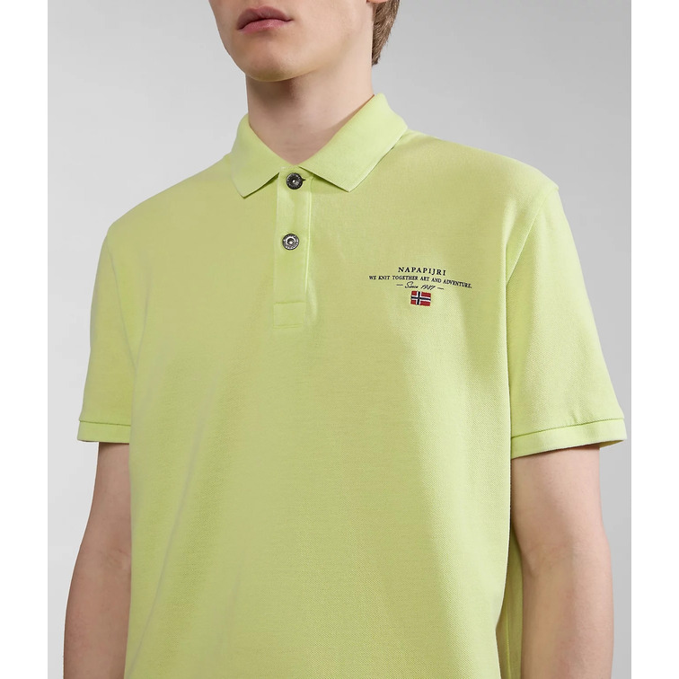 POLO HOMBRE  NAPAPIJRI ELBAS SS 4 YELLOW SUNNY