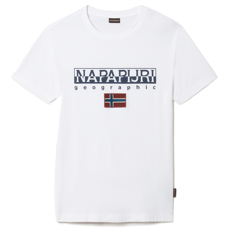 CAMISETA CON PARCHE CON LOGO HOMBRE NAPAPIJRI AYAS